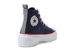 Converse CTAS Lugged Lift Hi (Big Kid) Obsidian 5 Big Kid M