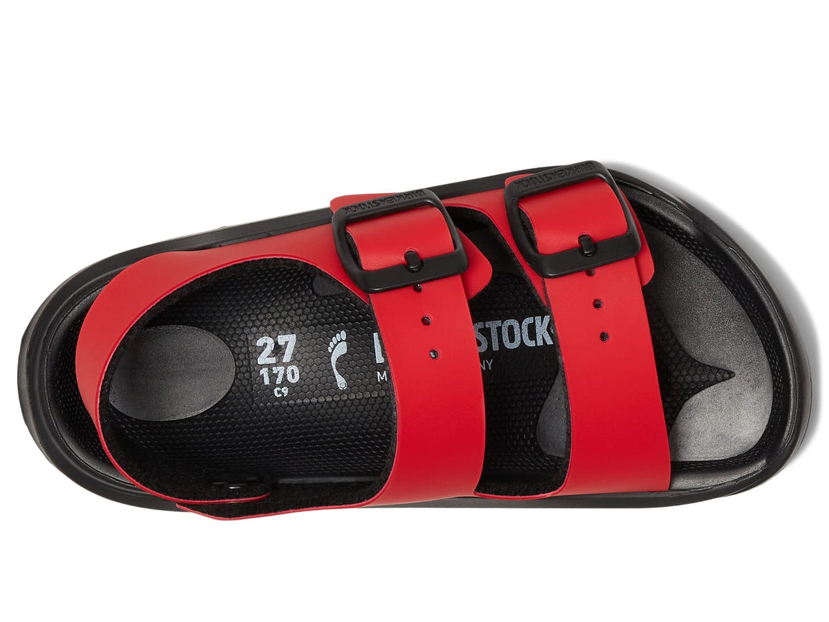 Birkenstock Mogami (Toddler/Little Kid/Big Kid) Active Red Birko-Flor EU 34 (US 3-3.5 Little Kid/Big Kid) Narrow