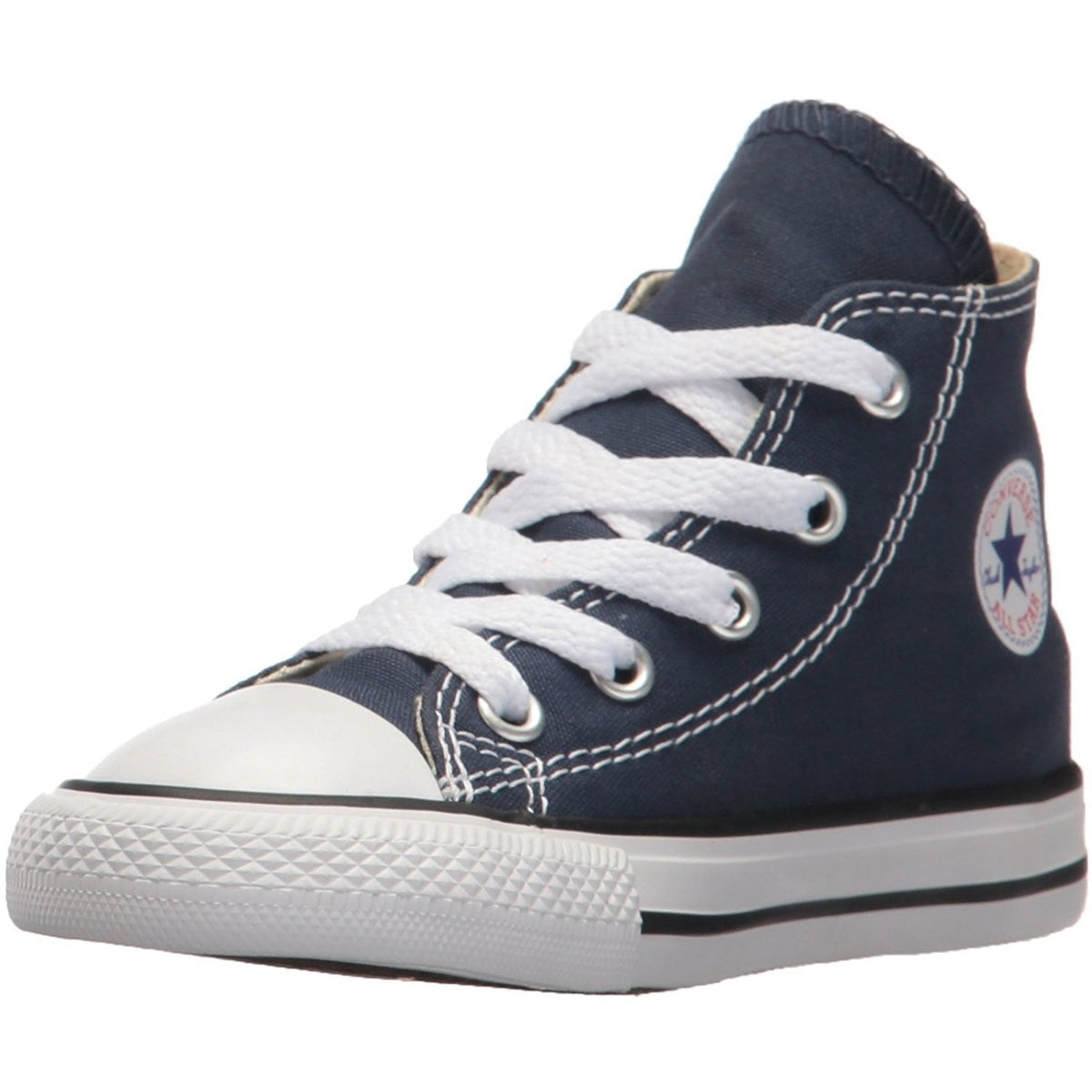 Converse Unisex Child Infant Chuck Taylor All Star Hi Top - Navy - 8 INFT