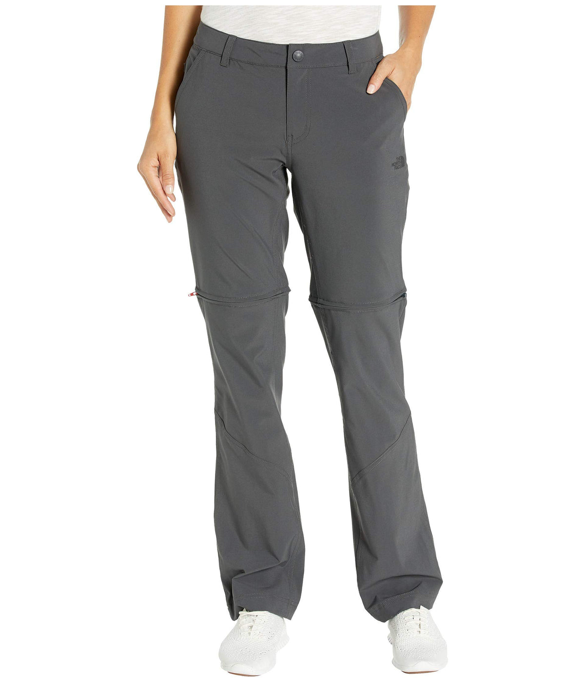 THE NORTH FACE Women's Paramount Convertible Pant, Asphalt Grey, 8 32