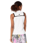 Jamie Sadock Racerback Sleeveless Polo Sugar LG