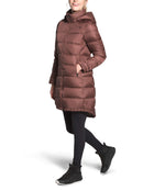 THE NORTH FACE Women's Metropolis Insulated Parka III - Long Winter Coat, Marron Purple, L