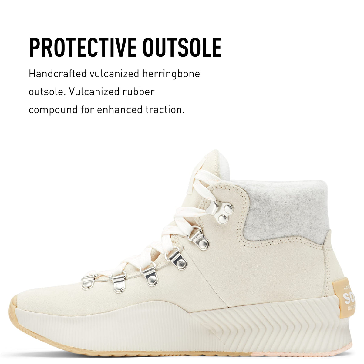 Sorel Women's Out 'N About III Conquest Waterproof Boot - Chalk, Sea Salt - Size 11