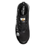 Carhartt Men's Force 3" EH Nano Toe Work Sneaker, Black/White - 12 M