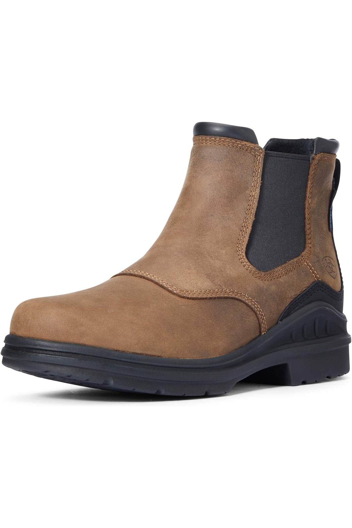 BMVY9 Mens Barnyard Twin Gore II Waterproof Boot Antique Brown 12