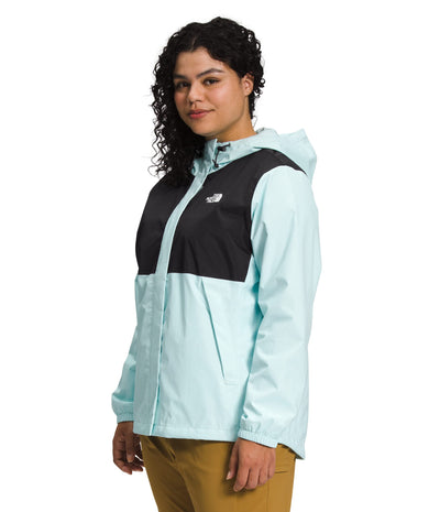 THE NORTH FACE Antora Jacket - Women's TNF Black/Skylight Blue 2X-Large