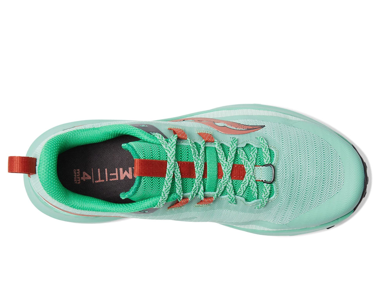 Saucony Women's Peregrine 13 Trail Running Shoe, SPRIG/Canopy, 11.5