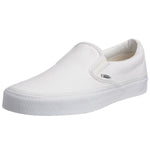 Vans - Unisex Adult Classic Slip-On Shoes in True White, 6 D(M) US Mens / 7.5 B(M) US Womens, True White