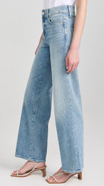 PAIGE Women's Sasha Jeans, La Rambla, Blue, 26 Regular