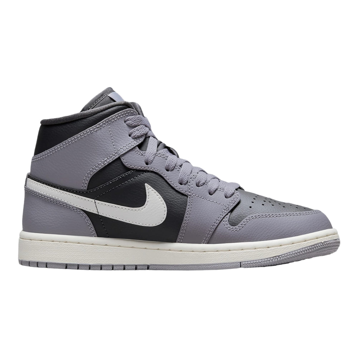 Jordan Women's WMNS Air 1 MID SE, Cement Grey/Sail-anthracite, 7