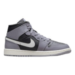 Jordan Women's WMNS Air 1 MID SE, Cement Grey/Sail-anthracite, 7