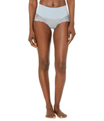 SPANX Shapewear For Women Undie-Tectable Lace Hi-Hipster Panty Antique Blue LG
