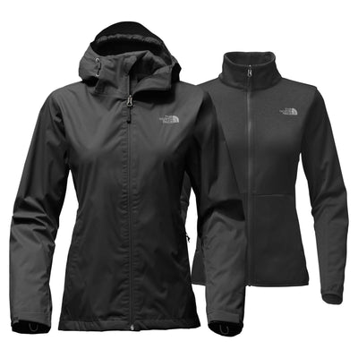 The North Face Women's Arrowood Triclimate DWR Jacket, TNF Black, XL