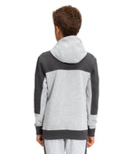 THE NORTH FACE Boy's Street Logo Pullover Hoodie (Little Kids/Big Kids) Tnf Light Grey Heather XL (18-20 Big Kids)
