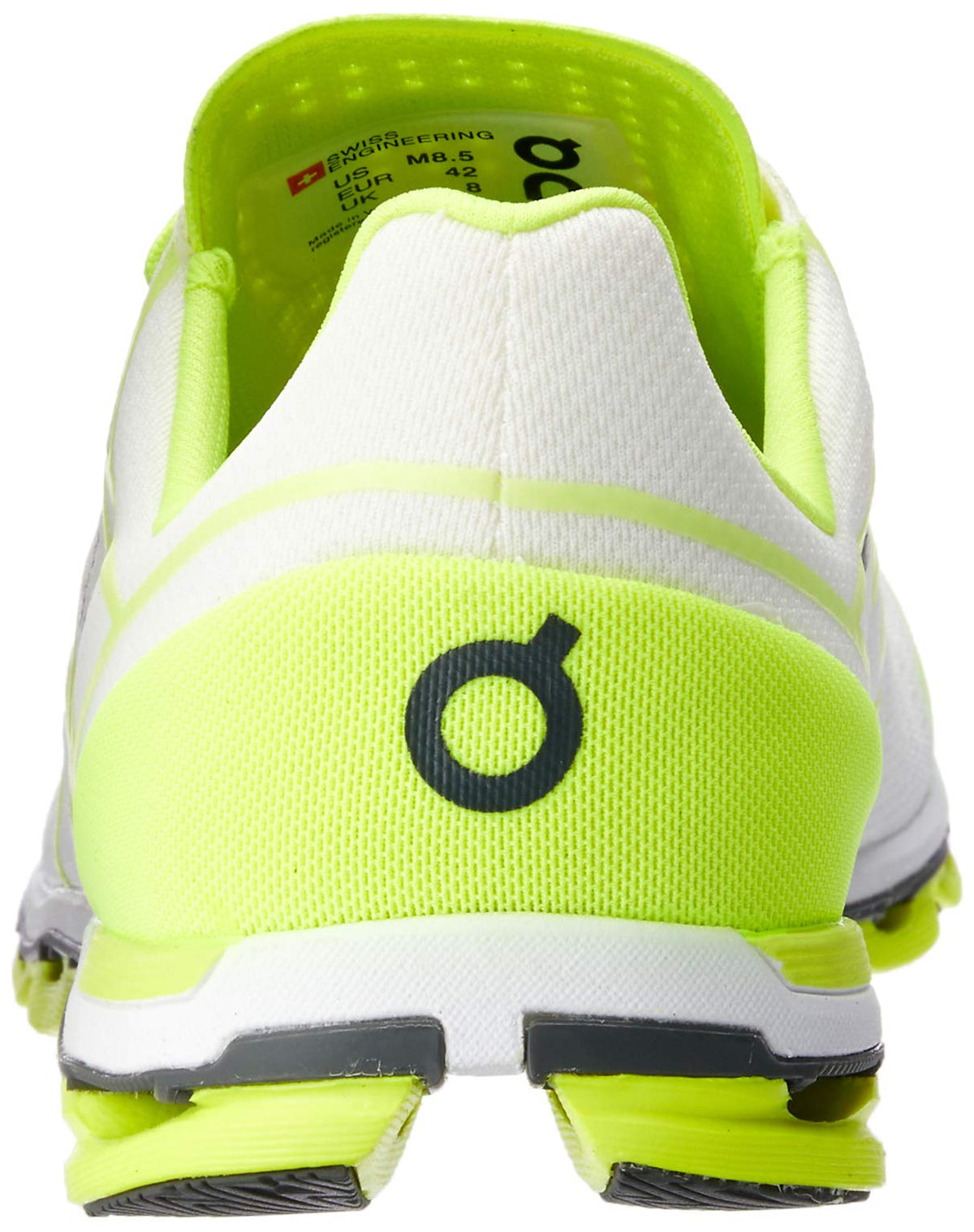 On Running Mens Cloudflash Speed Shoe Neon/White Size 10.5