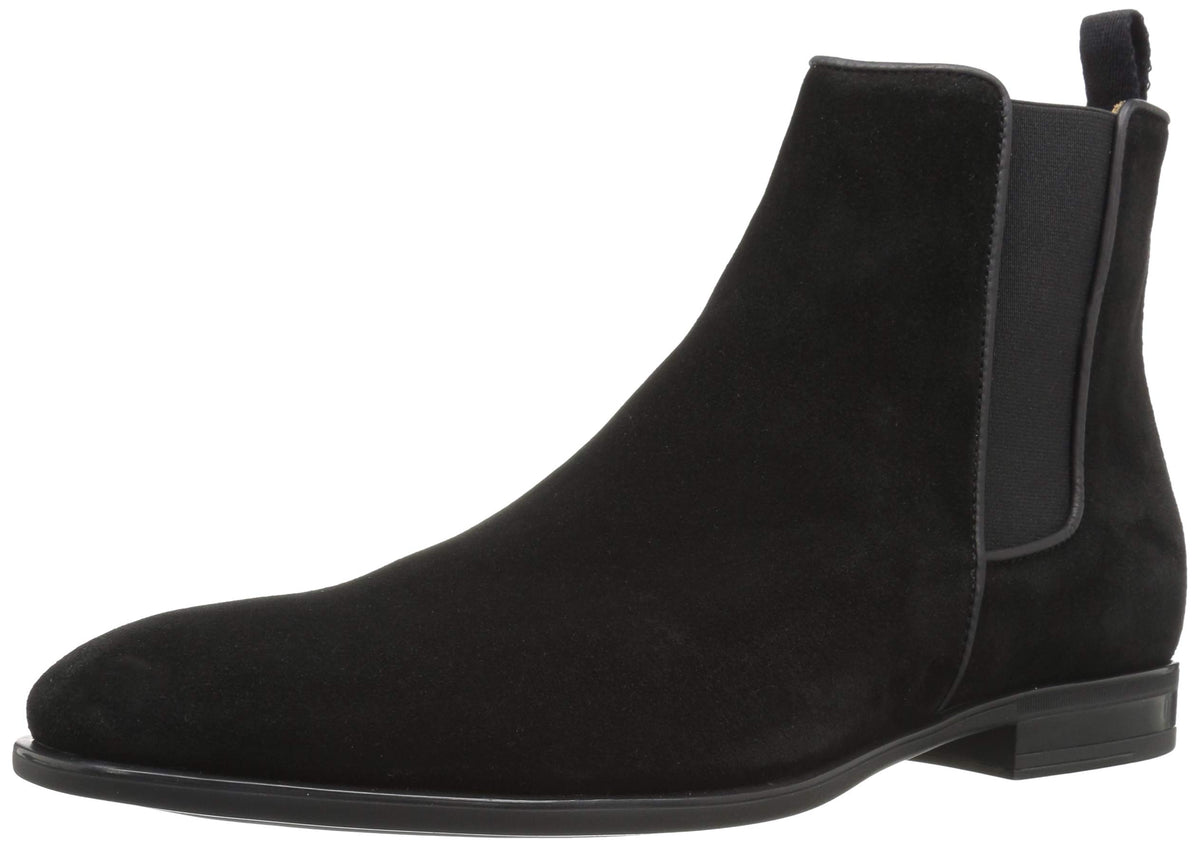 Aquatalia Men's Adrian Dress Calf Chelsea Boot, Black, 10.5M M US
