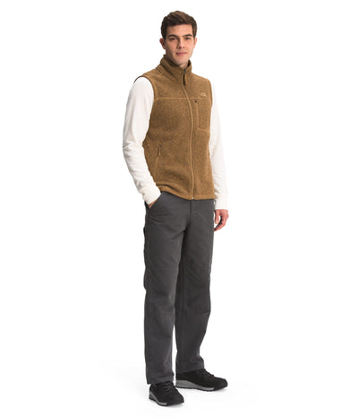 THE NORTH FACE Gordon Lyons Classic Vest Utility Brown Dark Heather MD
