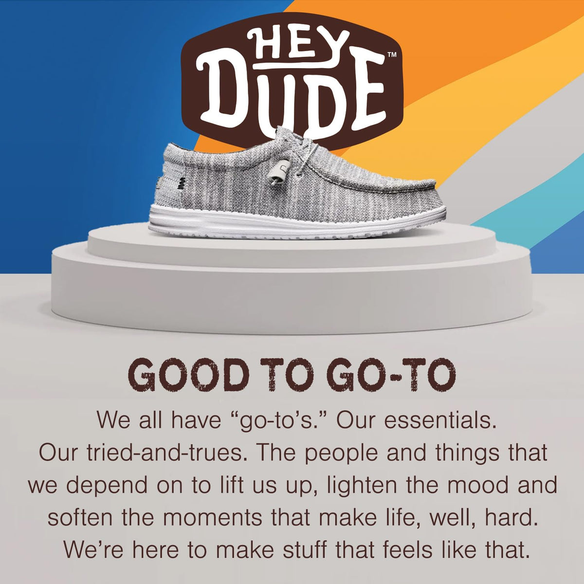 HEYDUDE Men's Wally Mid Sneaker