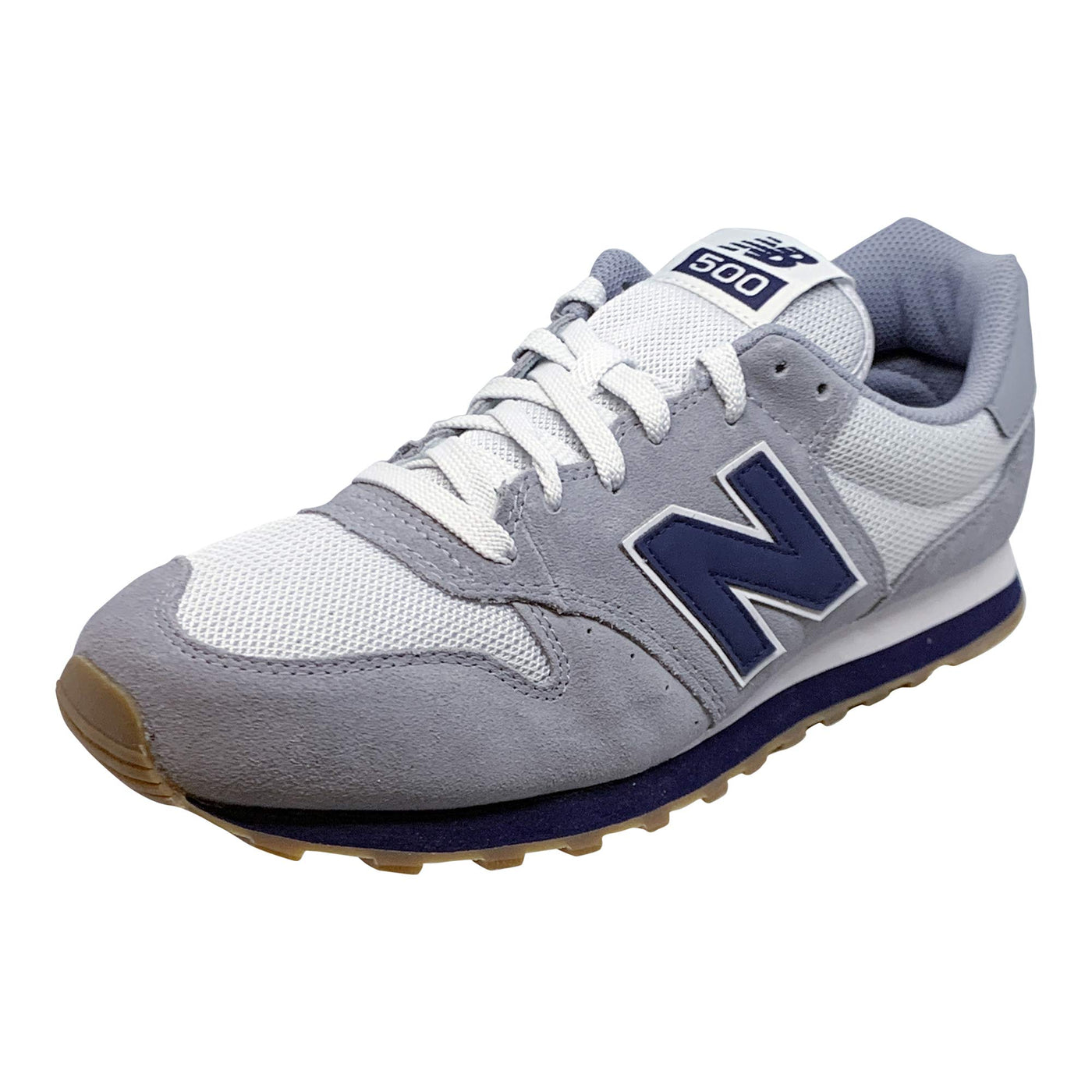 New Balance Iconic Mens 500 V1 (11.5, Grey/White/Gum)