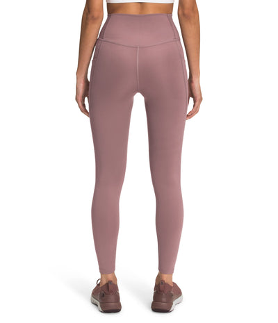 THE NORTH FACE Women's Motivation High Rise Pocket 7/8 Tight, Twilight Mauve, Medium Regular