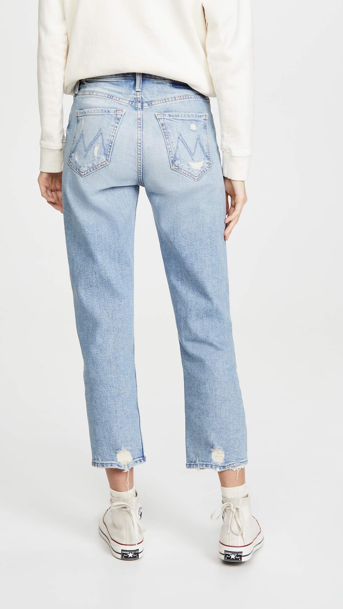 MOTHER Women's Superior The Tomcat Jeans 33 Regular The Confession