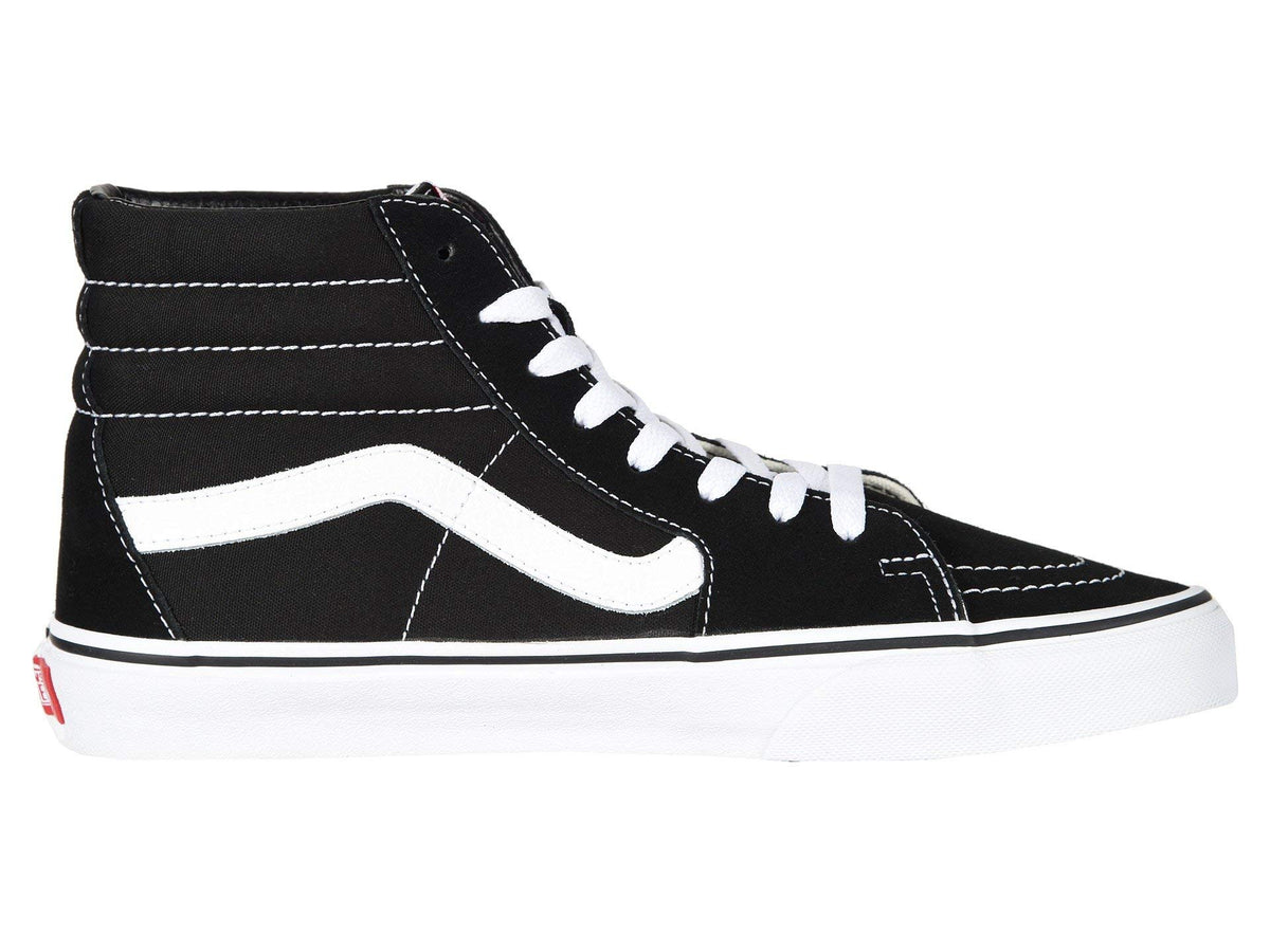 Vans Sk8-Hi Unisex Casual High-Top Skate Shoes Black/White/Black