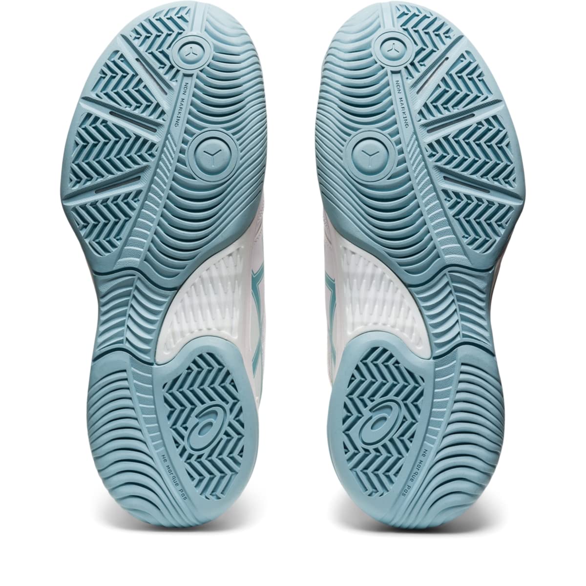 ASICS Gel-Game 8 GS (Little Kid/Big Kid) White/Smoke Blue 5.5 Big Kid M