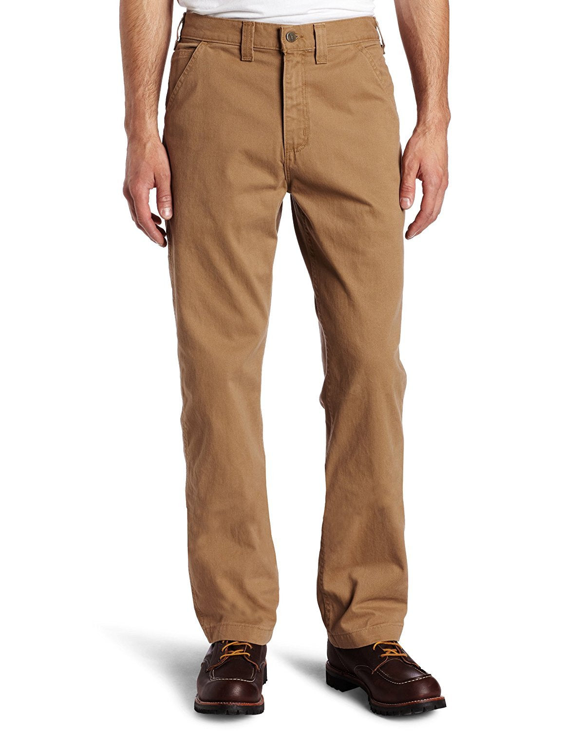 Carhartt Men's Relaxed Fit Twill Utility Work Pant, Dark Khaki, 34W x 30L
