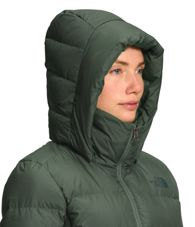 THE NORTH FACE Metropolis Parka Womens Jacket Thyme Sz XL
