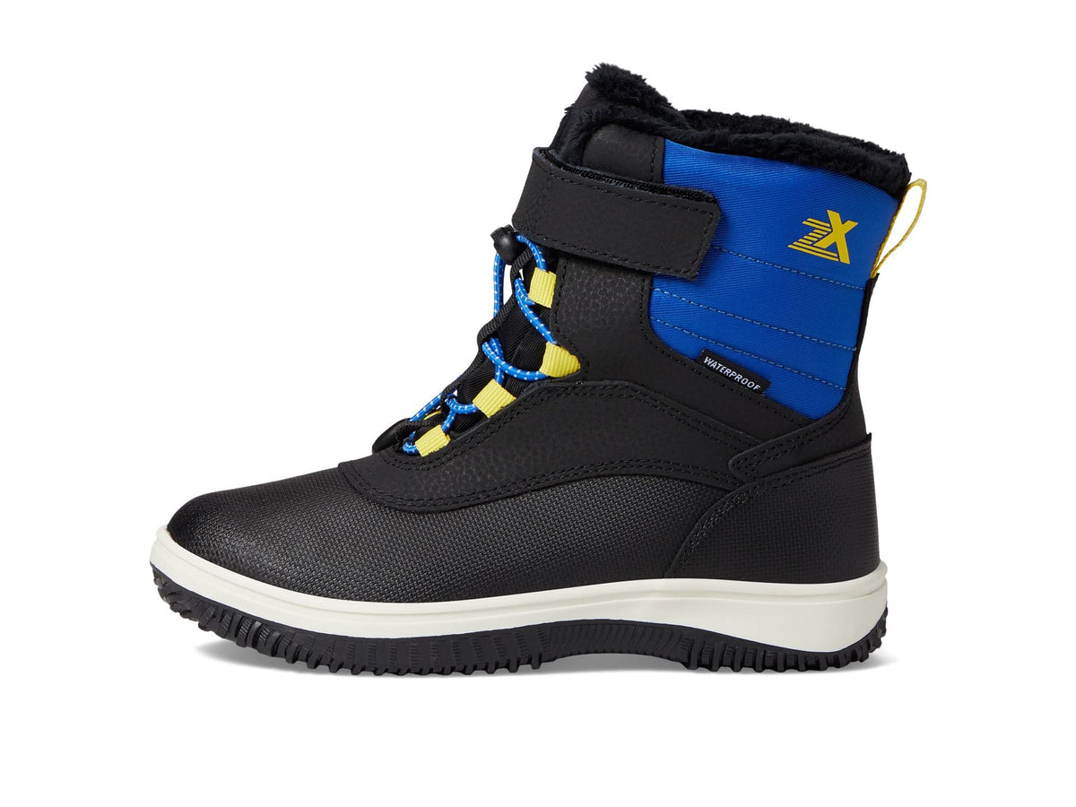 ZeroXposur Alaska WP Boot (Little Kid/Big Kid) 4 Big Kid Blue/Black