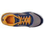 Saucony Wind 2.0 Sneaker, Navy/Gold, 1.5 Wide US Unisex Big_Kid