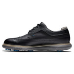 FootJoy Men's Traditions-Shield Tip Previous Season Style Golf Shoe, Black/Black/Grey, 10.5