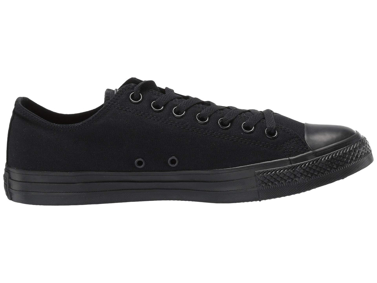 Converse Unisex Low TOP Black Mono Size 7 M US Women / 5 M US Men