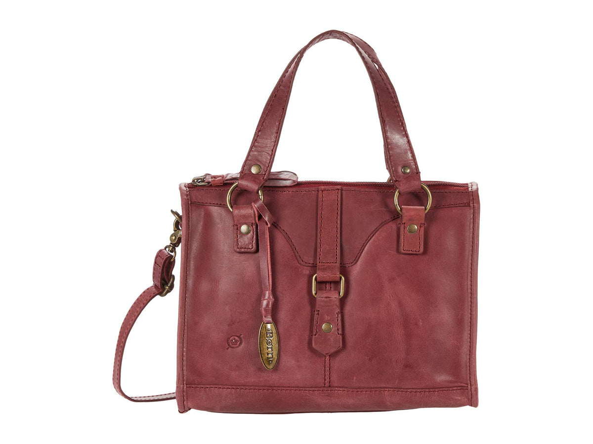 BORN Caldwell Satchel Wine One Size
