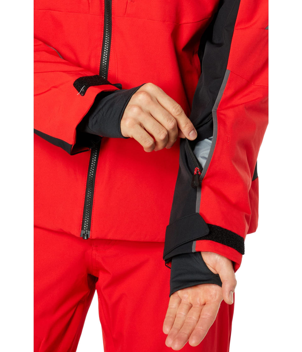 Obermeyer Men's Standard Foundation Jacket, Brakelight, S