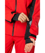 Obermeyer Men's Standard Foundation Jacket, Brakelight, S