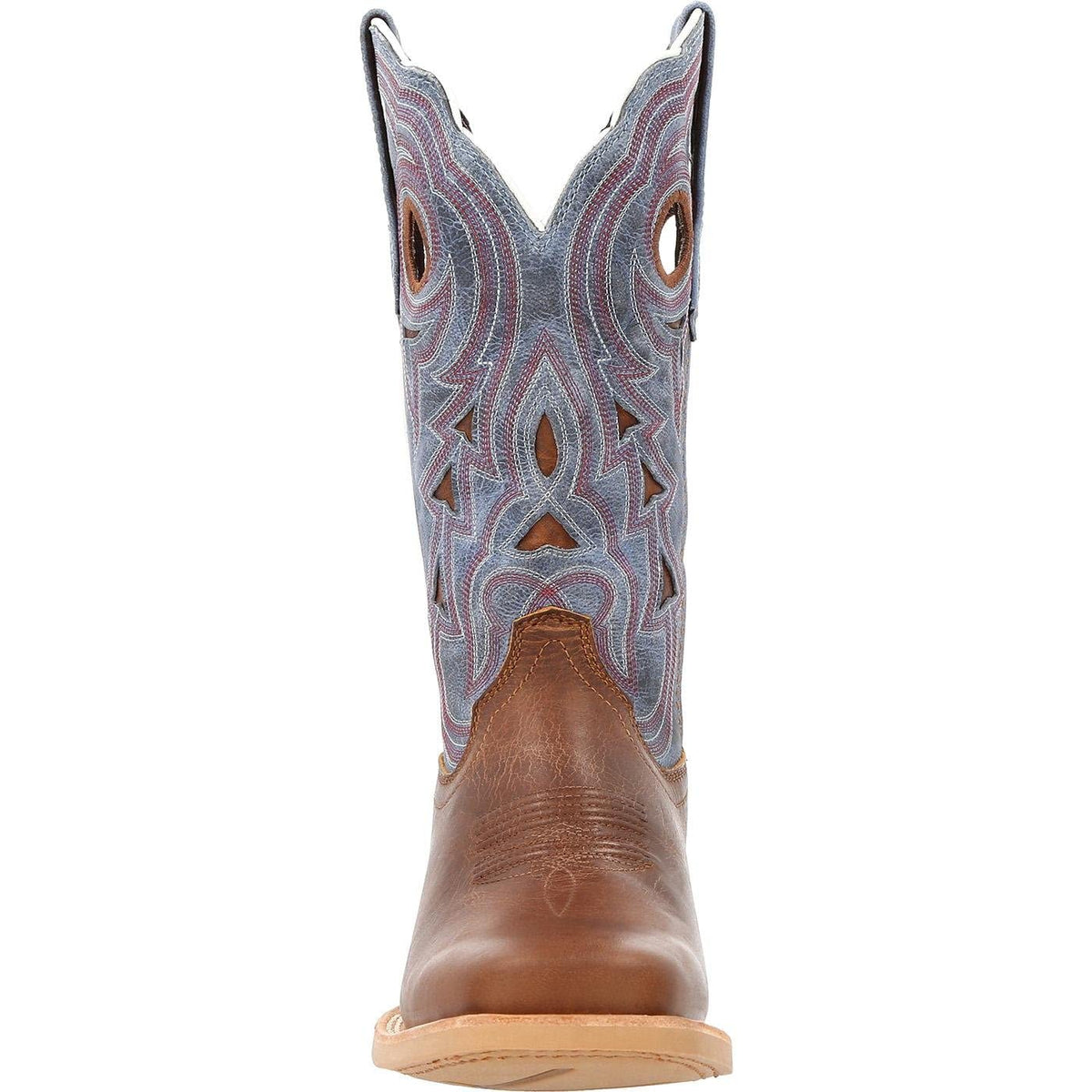 Durango® Lady Rebel Pro™ Women's Golden Brown & Periwinkle Western Boot, Golden Brown And Periwinkle, Size 9(M)