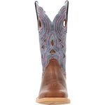Durango® Lady Rebel Pro™ Women's Golden Brown & Periwinkle Western Boot, Golden Brown And Periwinkle, Size 9.5(M)