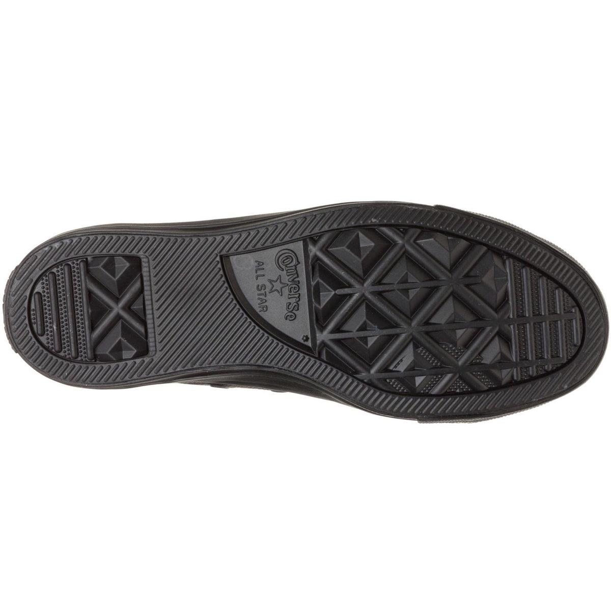 Converse Chuck Taylor All Star Leather Low Top Sneaker, Black Mono, 5.5 M US