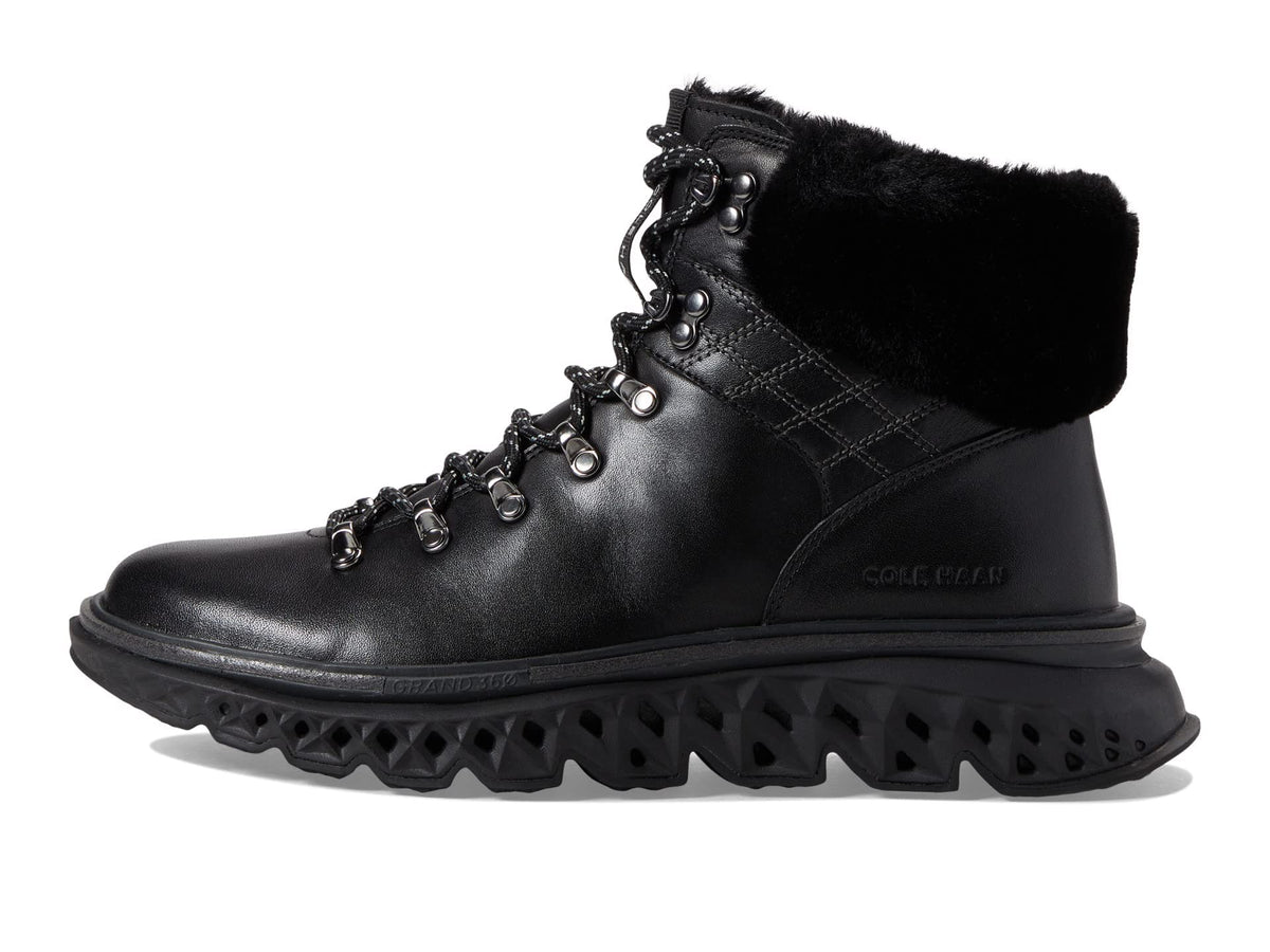 Cole Haan 5.Zerogrand Hiker Waterproof Black Leather/Black Waterproof 7.5 B (M)