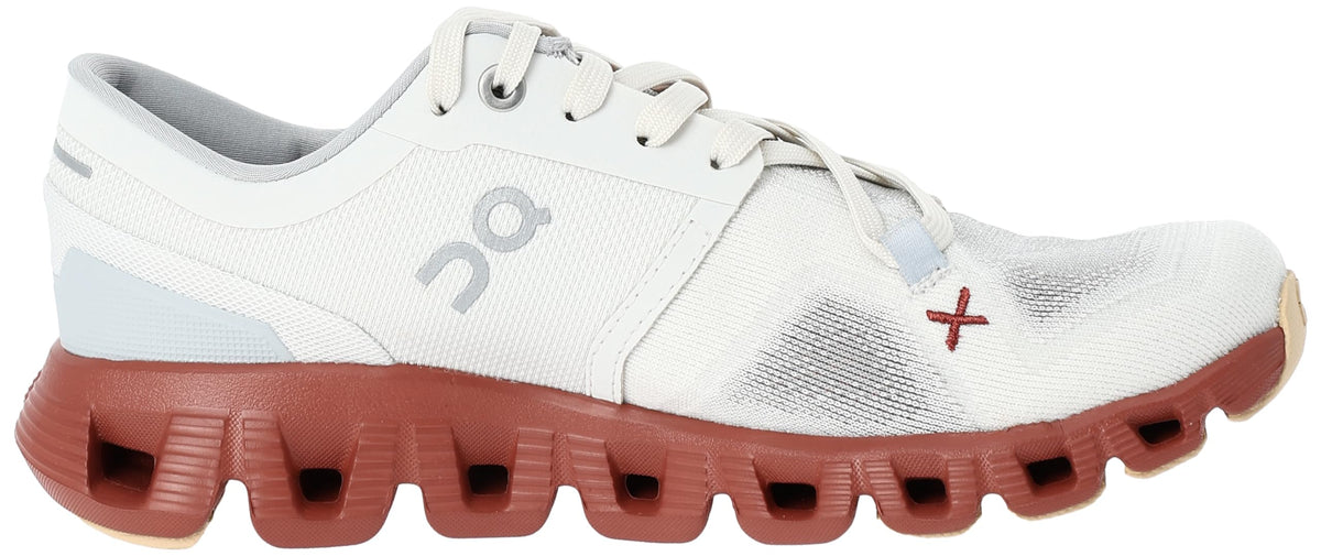 On Cloud X 3 Women's (60-97791, Ice/Auburn)