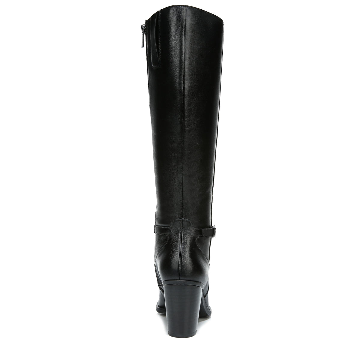 Naturalizer Women's Kalina Wide Calf 9.5 Black Leather Wide Calf