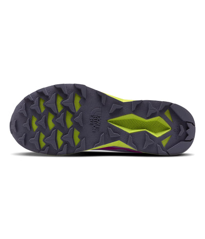 THE NORTH FACE Women's VECTIV Levitum Trail Running Shoe, Lunar Slate/LED Yellow, 10