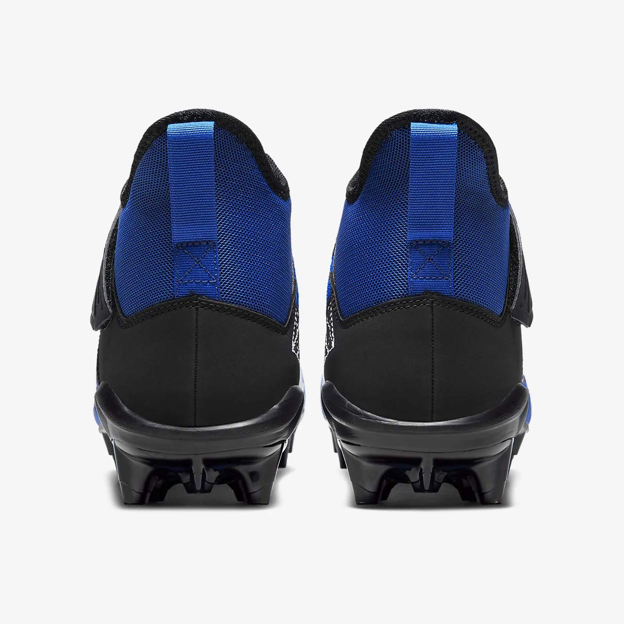 Nike Men's Alpha Menace Pro 2 Mid Football Cleats, Game Royal/White/Black, 10.5