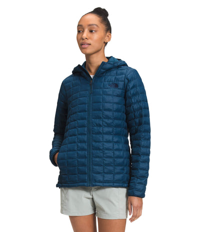 THE NORTH FACE Women's ThermoBall™ Eco Hoodie, Monterey Blue Matte, S