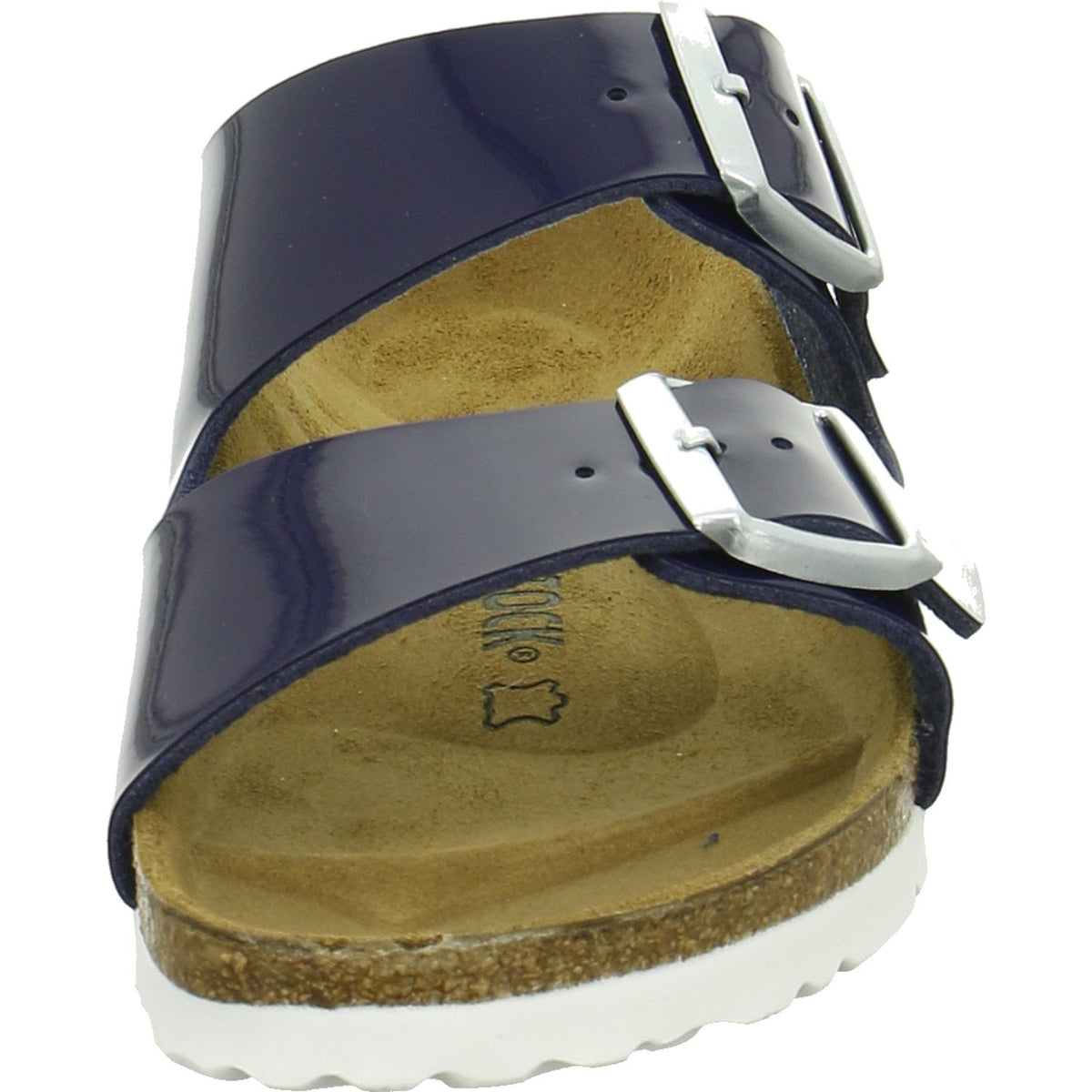 Birkenstock Women's Bout Ouvert Open, Blau Dress Blue Lack, 6.5 Narrow