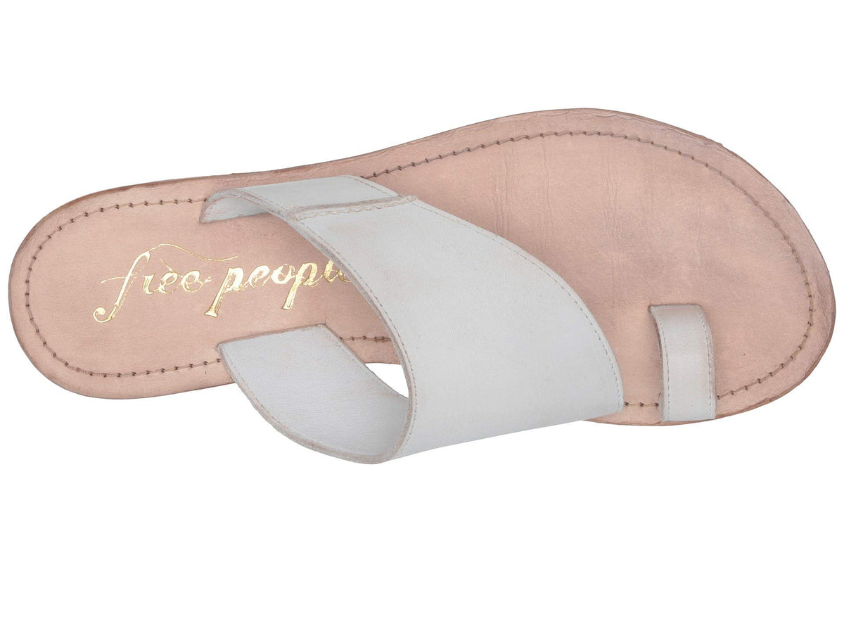 Free People Women's Sant Antoni Slide White EU 39.5 (US Women's 9.5) M