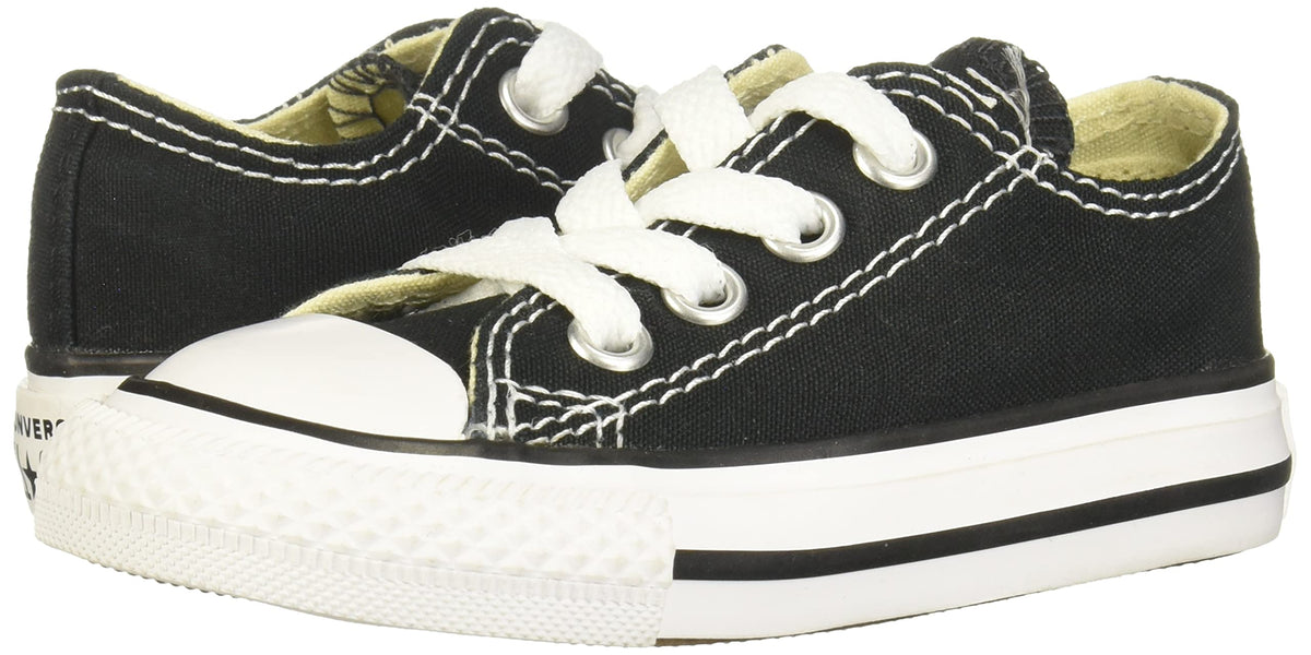Converse Chuck Taylor All Star OX Toddler's Shoes Black 7j235 10C (Infant & Toddler)