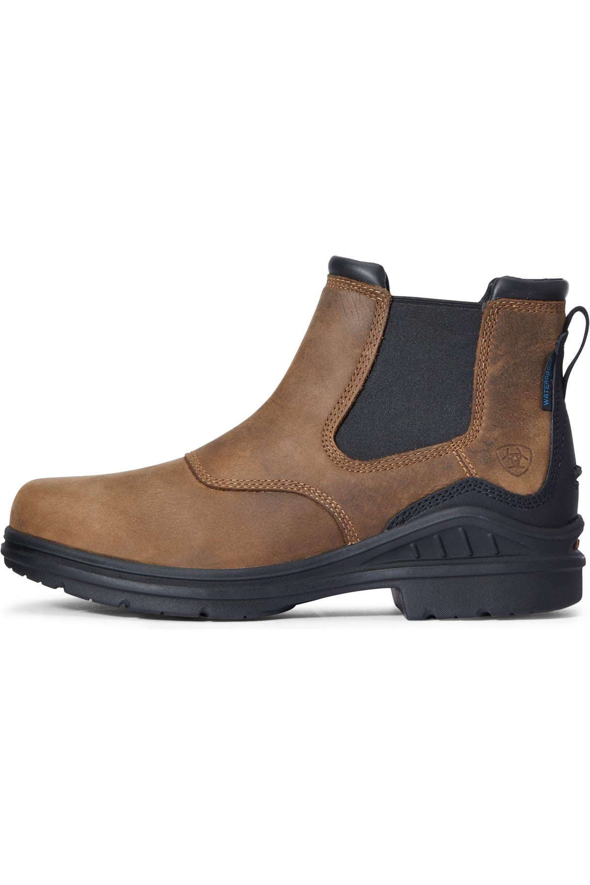 BMVY9 Mens Barnyard Twin Gore II Waterproof Boot Antique Brown 12