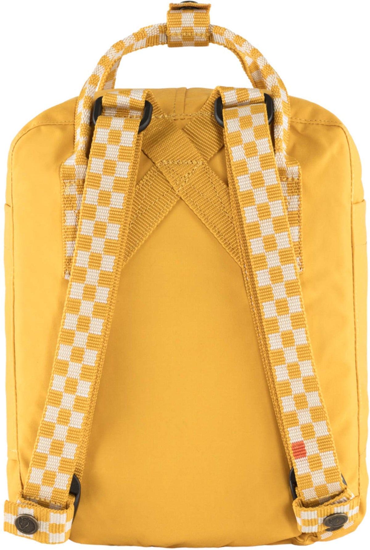 Fjällräven Kånken Mini, Ochre-Chess Pattern, 29 x 20 x 13 cm, 7 L